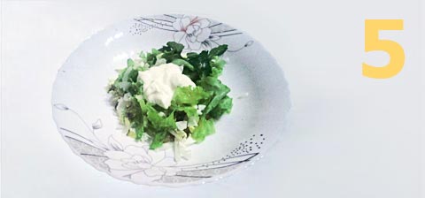 Яичный салат